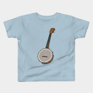 Banjo cartoon illustration Kids T-Shirt